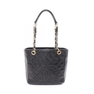 Chanel Matelassé PST Tote Bag Handbag, Caviar Leather (Grained Calfskin), Wom...